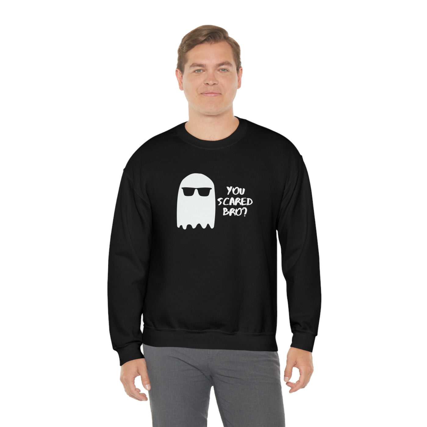 You Scared, Bro? Crewneck Sweatshirt