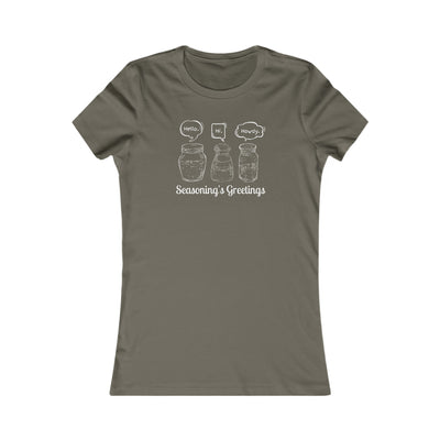 Seasoning's Greetings Women's Favorite Tee