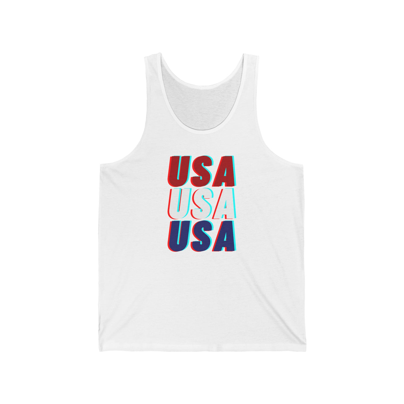 USA USA USA Unisex Tank Top