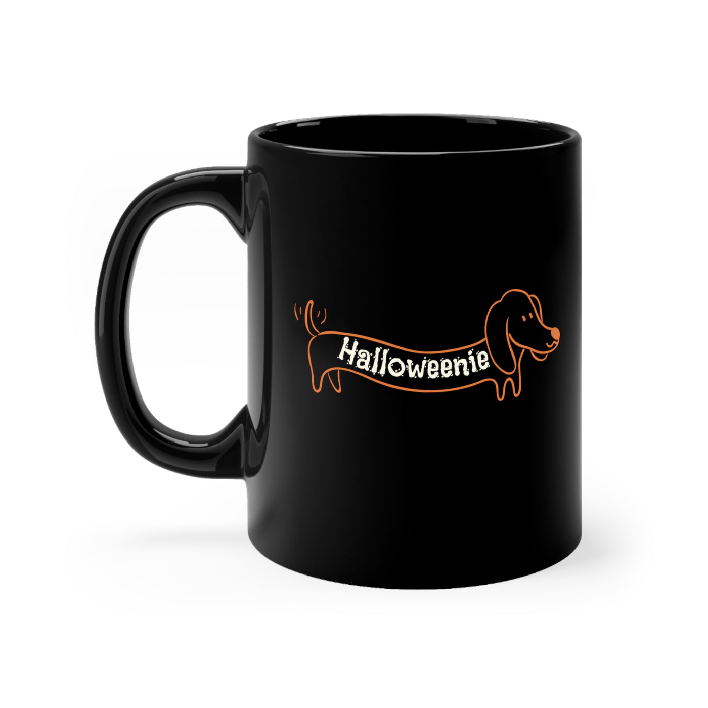 Halloweenie Dog 11oz Ceramic Mug