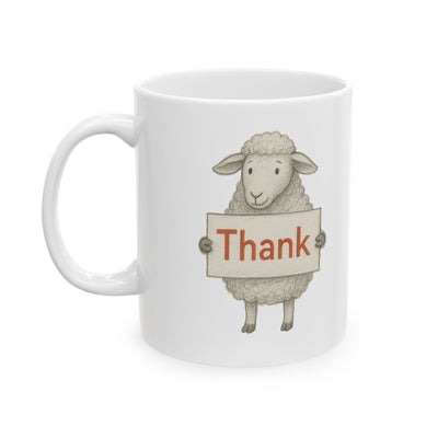 Thank Ewe 11oz Ceramic Mug