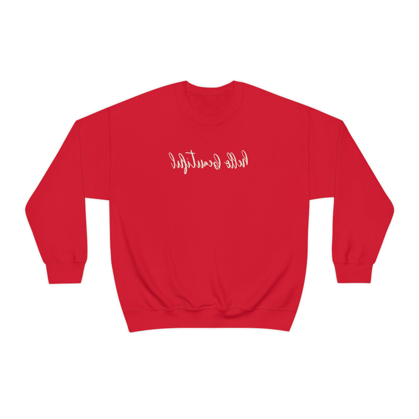 Hello Beautiful Crewneck Sweatshirt