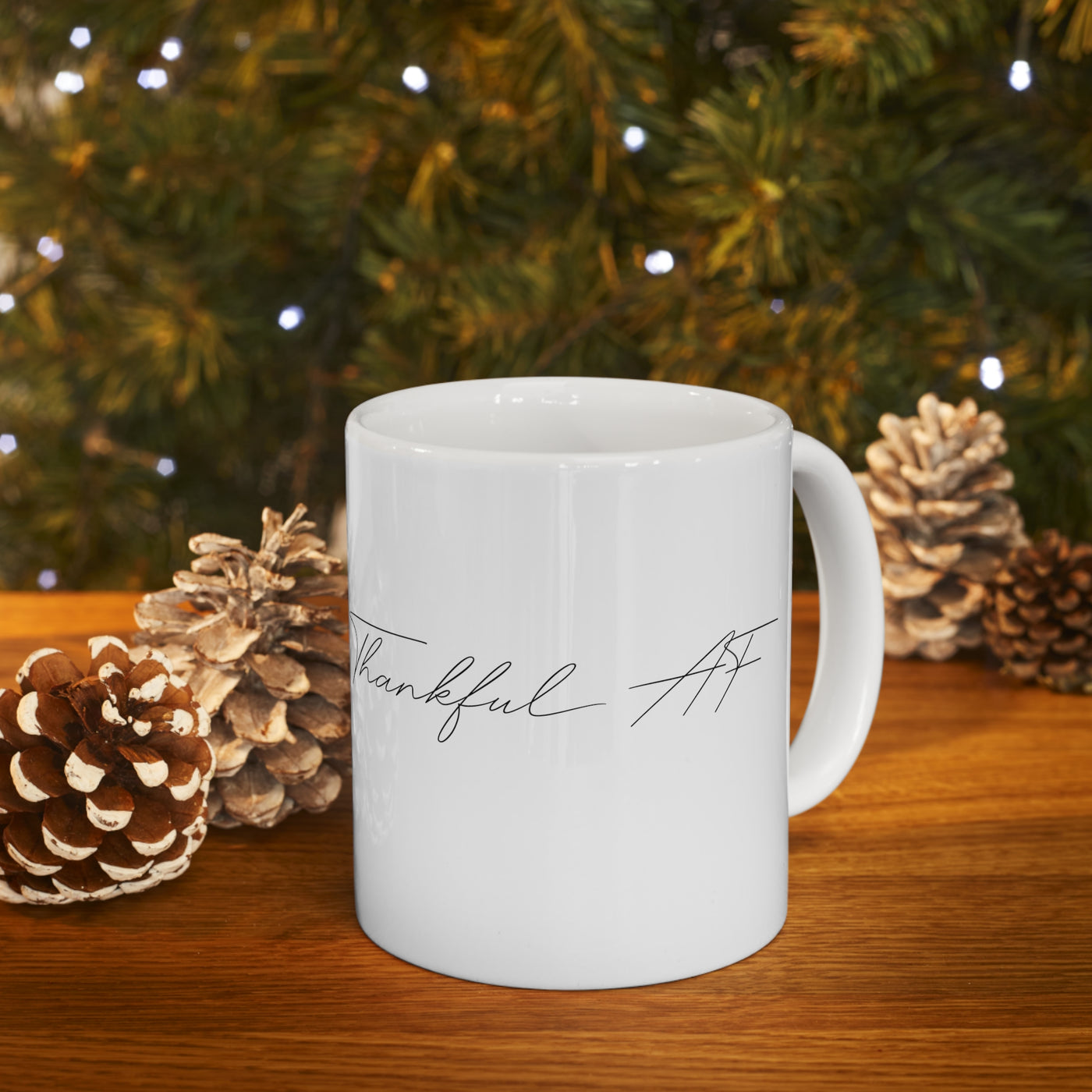 Thankful AF 11oz Ceramic Mug