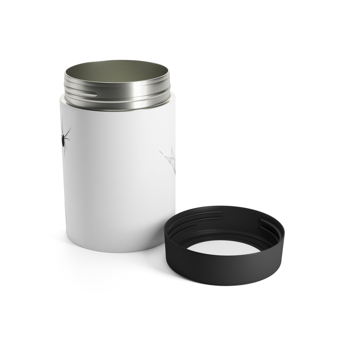 Big Black Spider Stainless Steel Can Holder