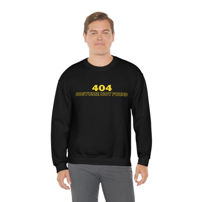 404 Costume Not Found Crewneck Sweatshirt