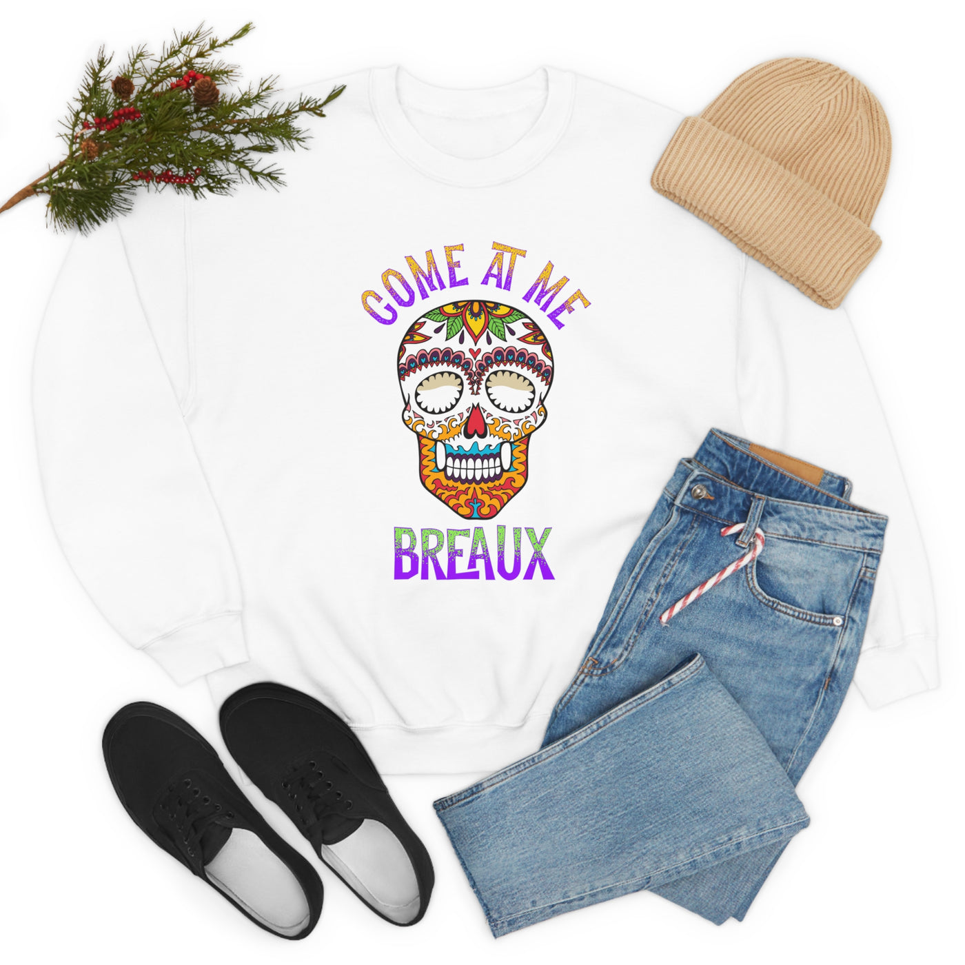 Come At Me Breaux Crewneck Sweatshirt