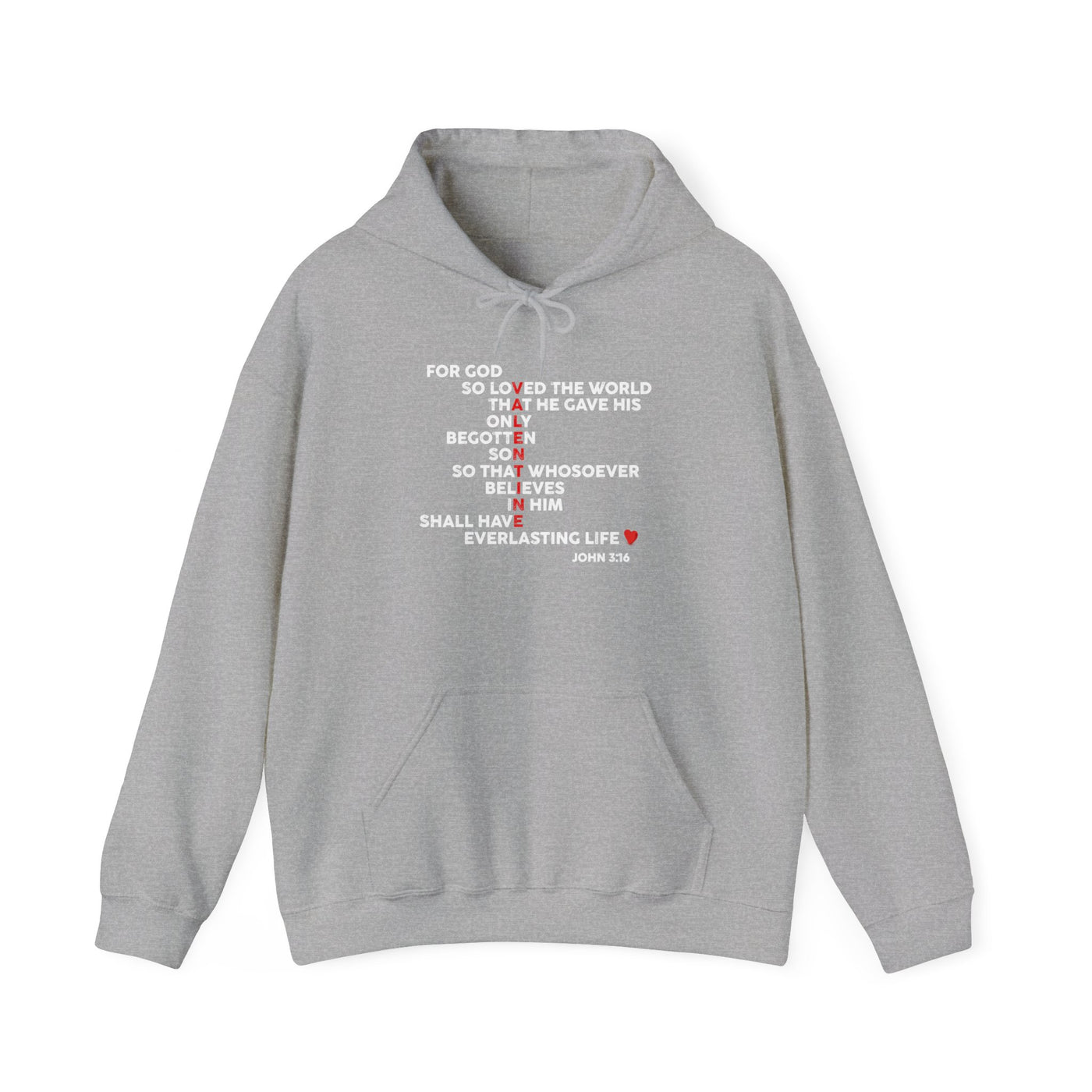 Copy of For God So Loved His Valentine Unisex Hoodie