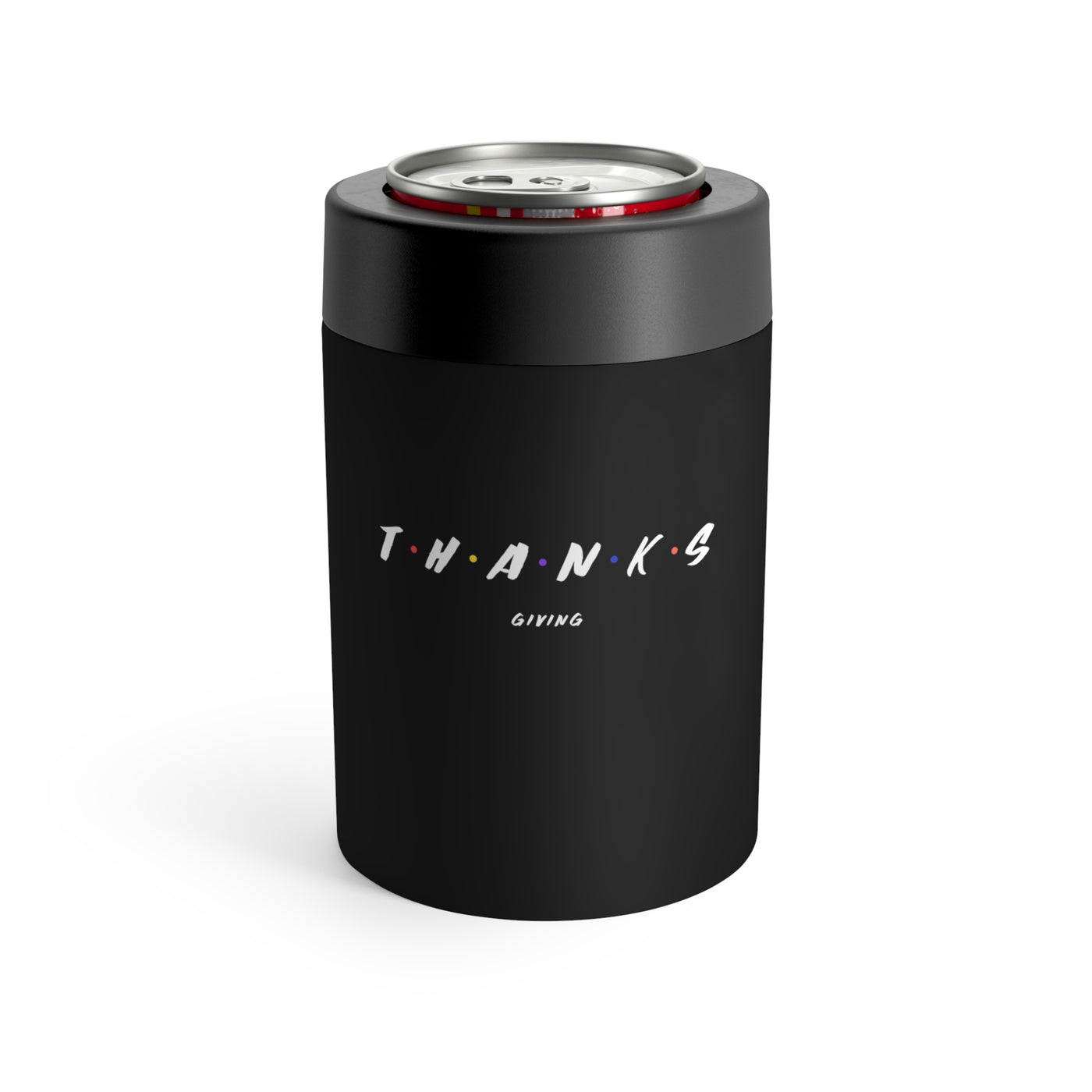 T•H•A•N•K•S Giving Stainless Steel Can Holder