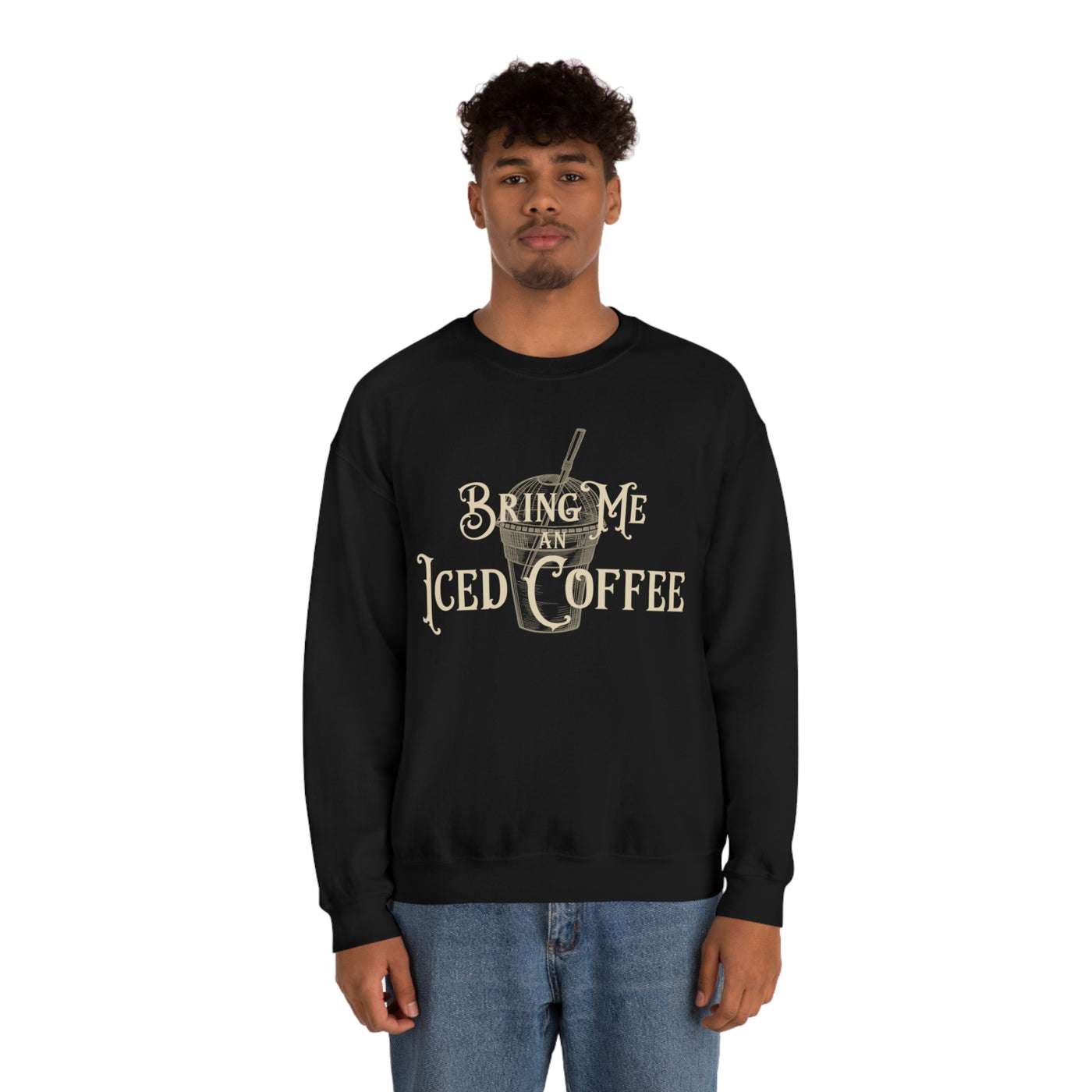 Bring Me an Iced Coffee Crewneck Sweatshirt