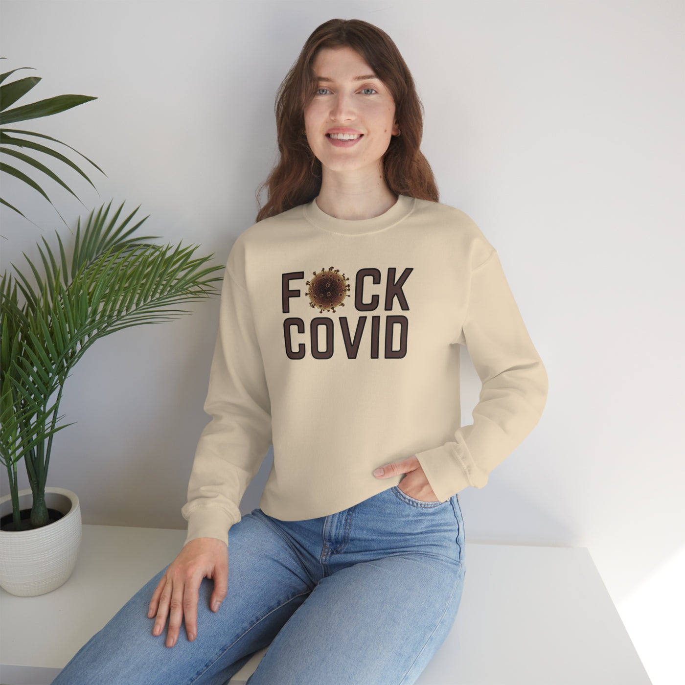 F*CK COVID Crewneck Sweatshirt