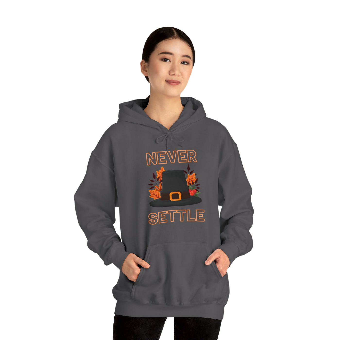 Never Settle Unisex Hoodie