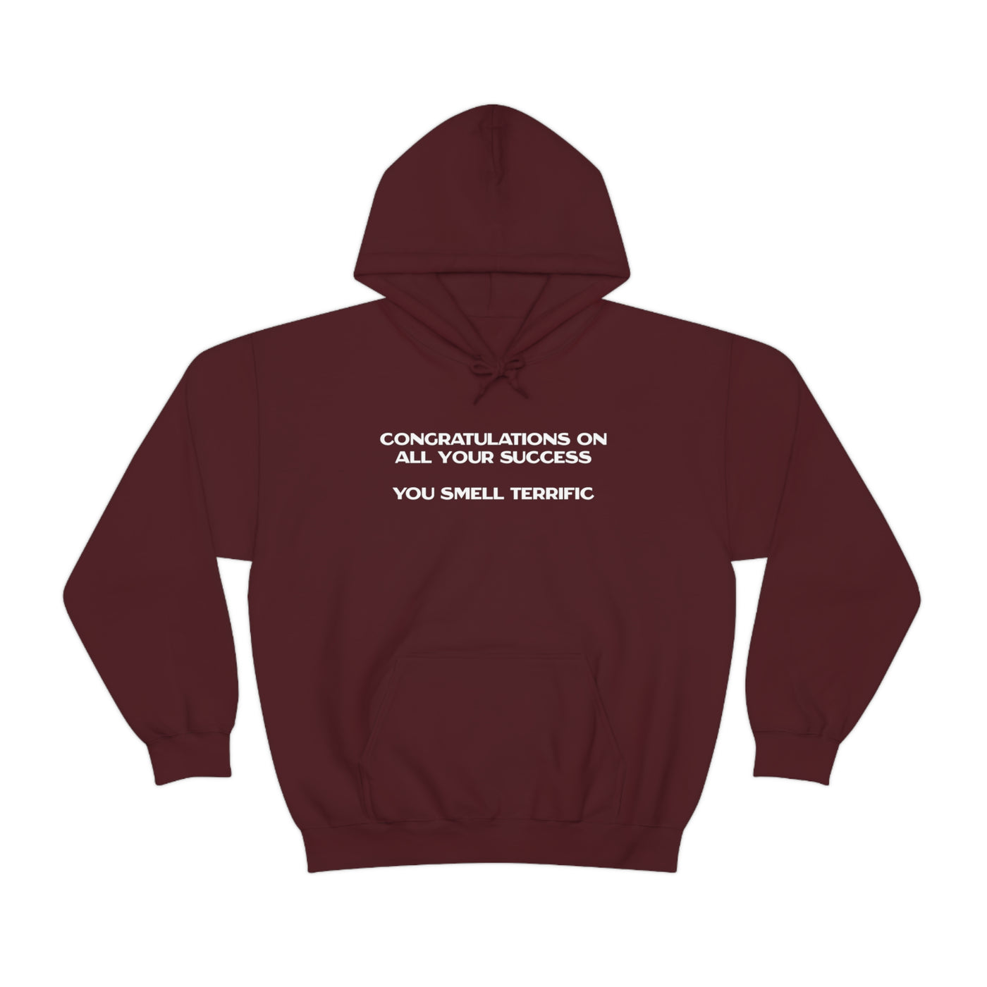 Congratulations On All Your Success You Smell Terrific Unisex Hoodie