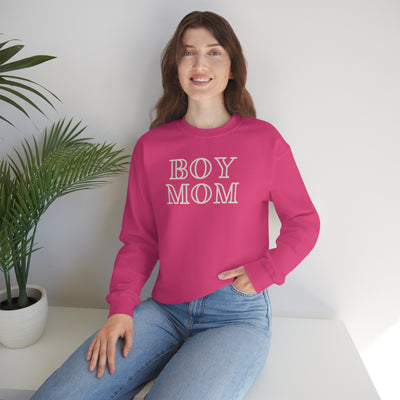 Boy Mom Crewneck Sweatshirt