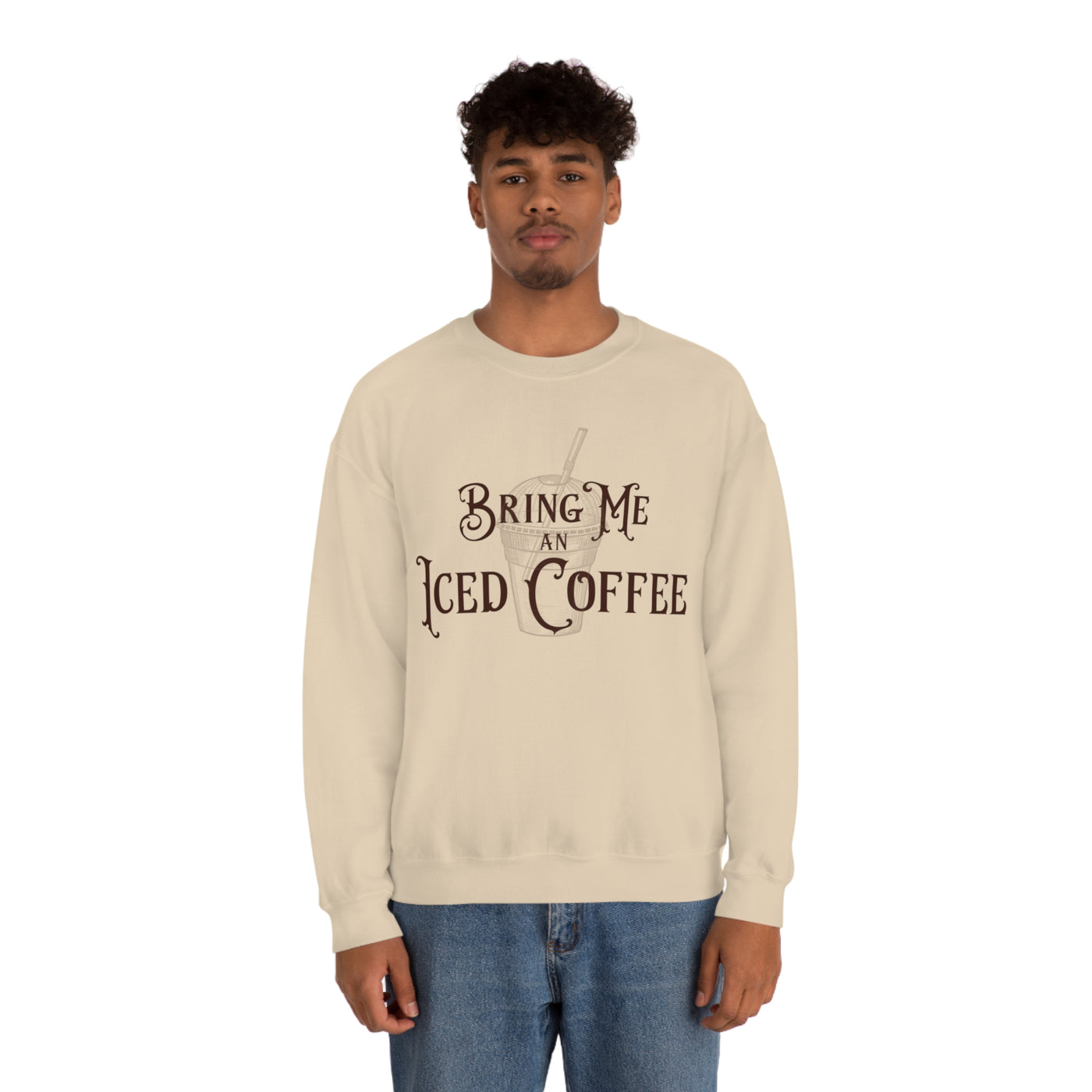 Bring Me an Iced Coffee Crewneck Sweatshirt