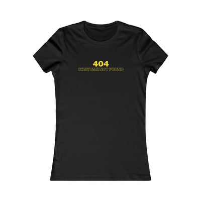 404 Costume Not Found Women's Favorite Tee