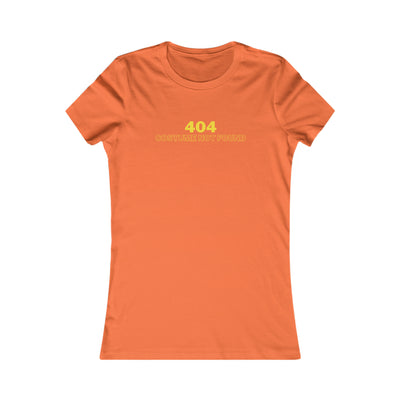 404 Costume Not Found Women's Favorite Tee