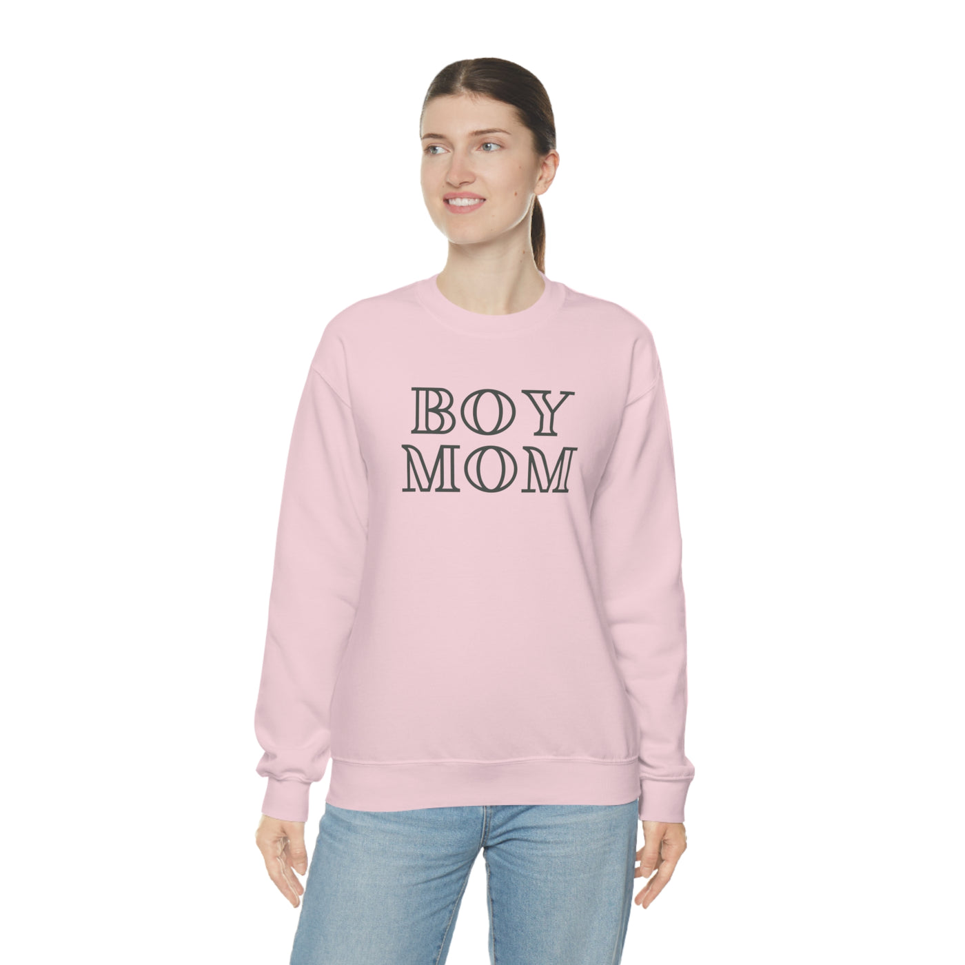 Boy Mom Crewneck Sweatshirt