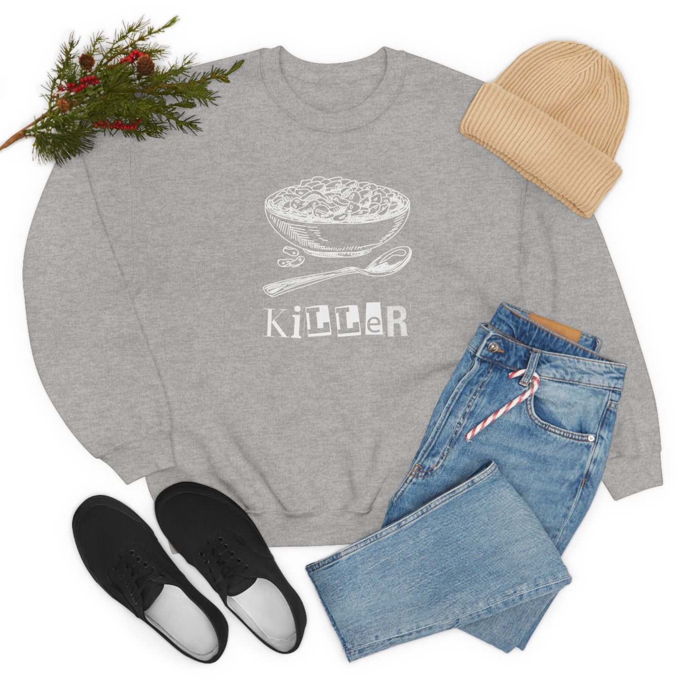 Cereal Killer Crewneck Sweatshirt