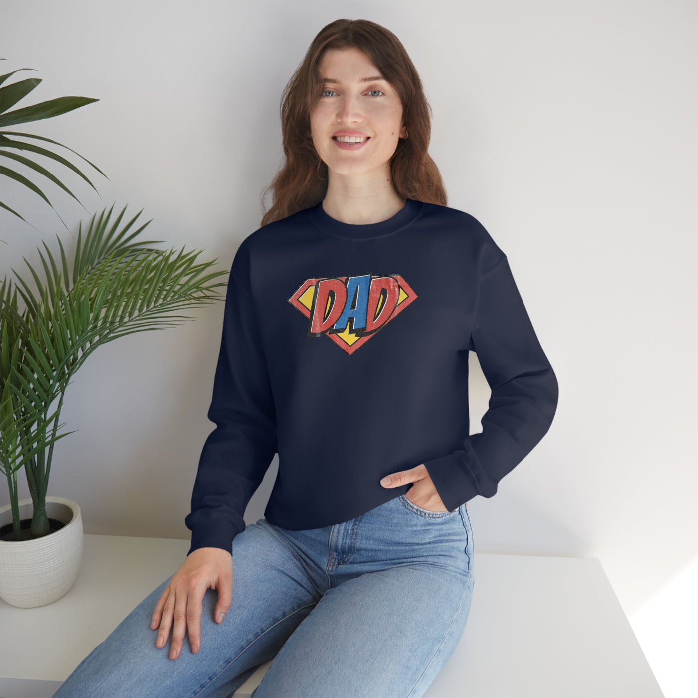 Super Dad Crewneck Sweatshirt