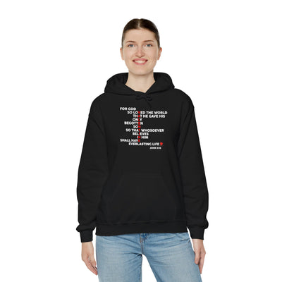 Copy of For God So Loved His Valentine Unisex Hoodie