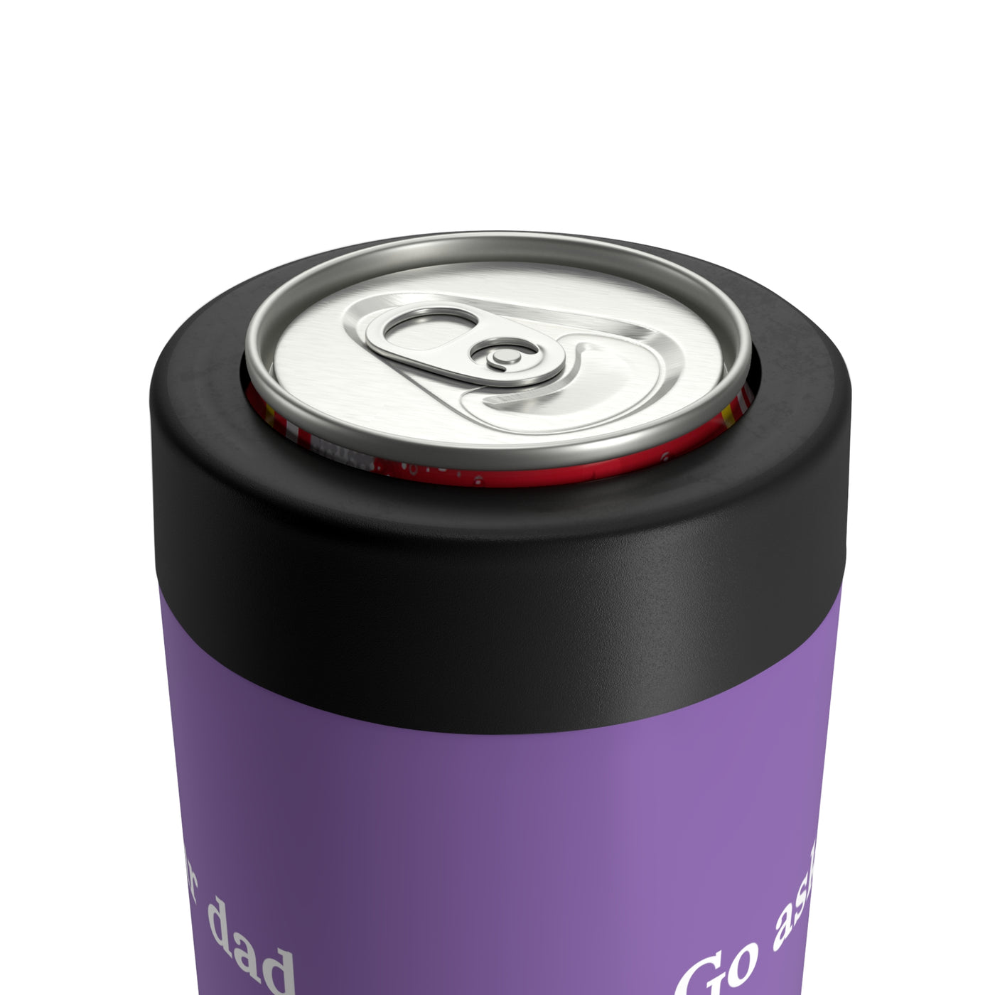 Go Ask Your Dad Stainless Steel Can Holder