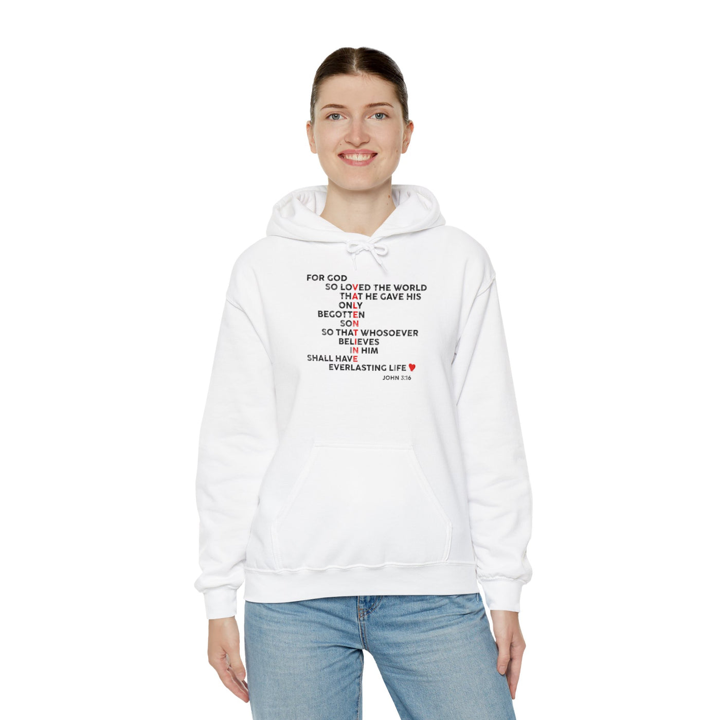 Copy of For God So Loved His Valentine Unisex Hoodie