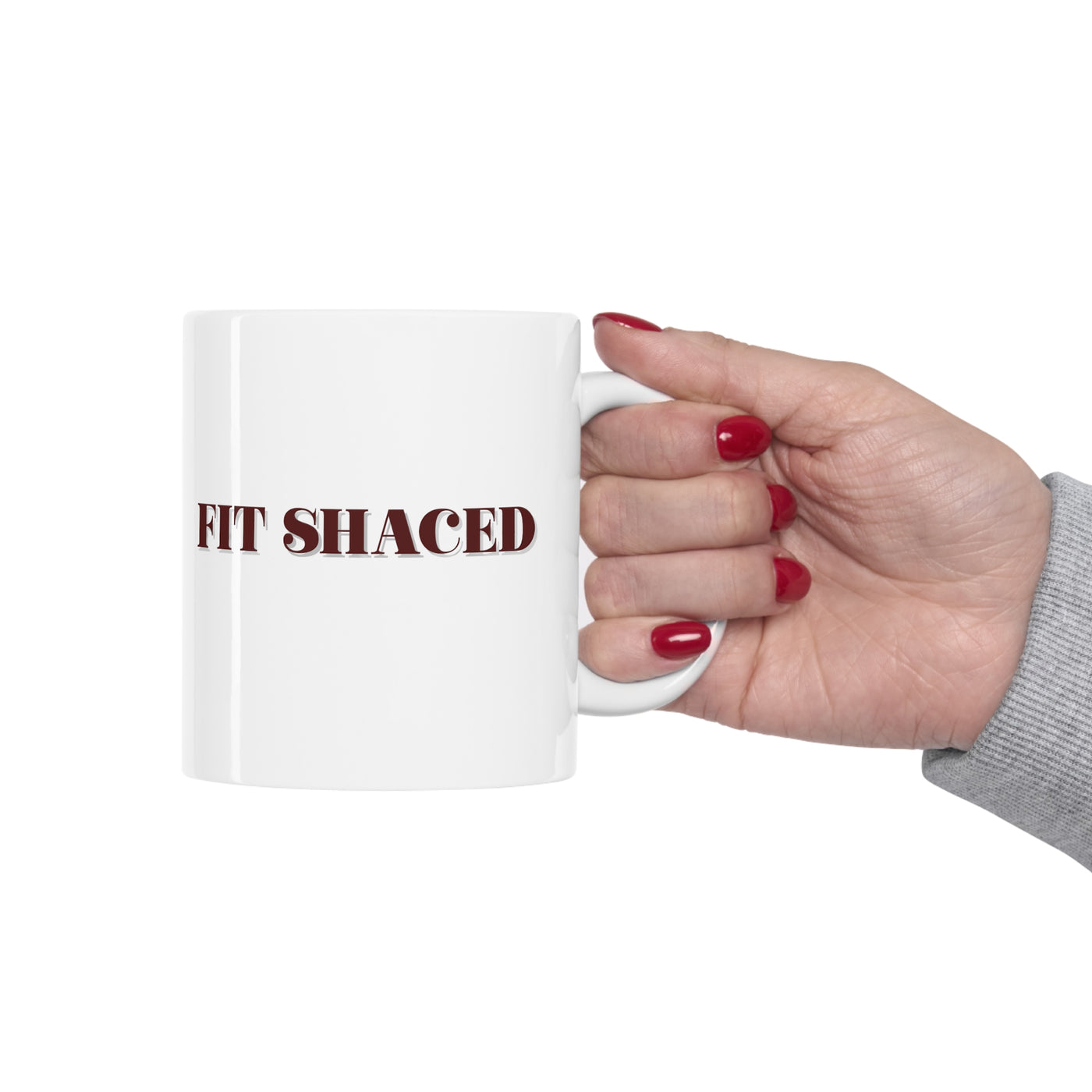 Fit Shaced 11oz Ceramic Mug