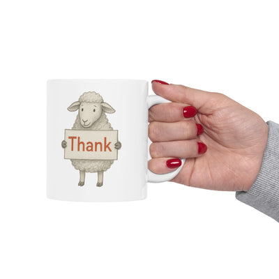 Thank Ewe 11oz Ceramic Mug