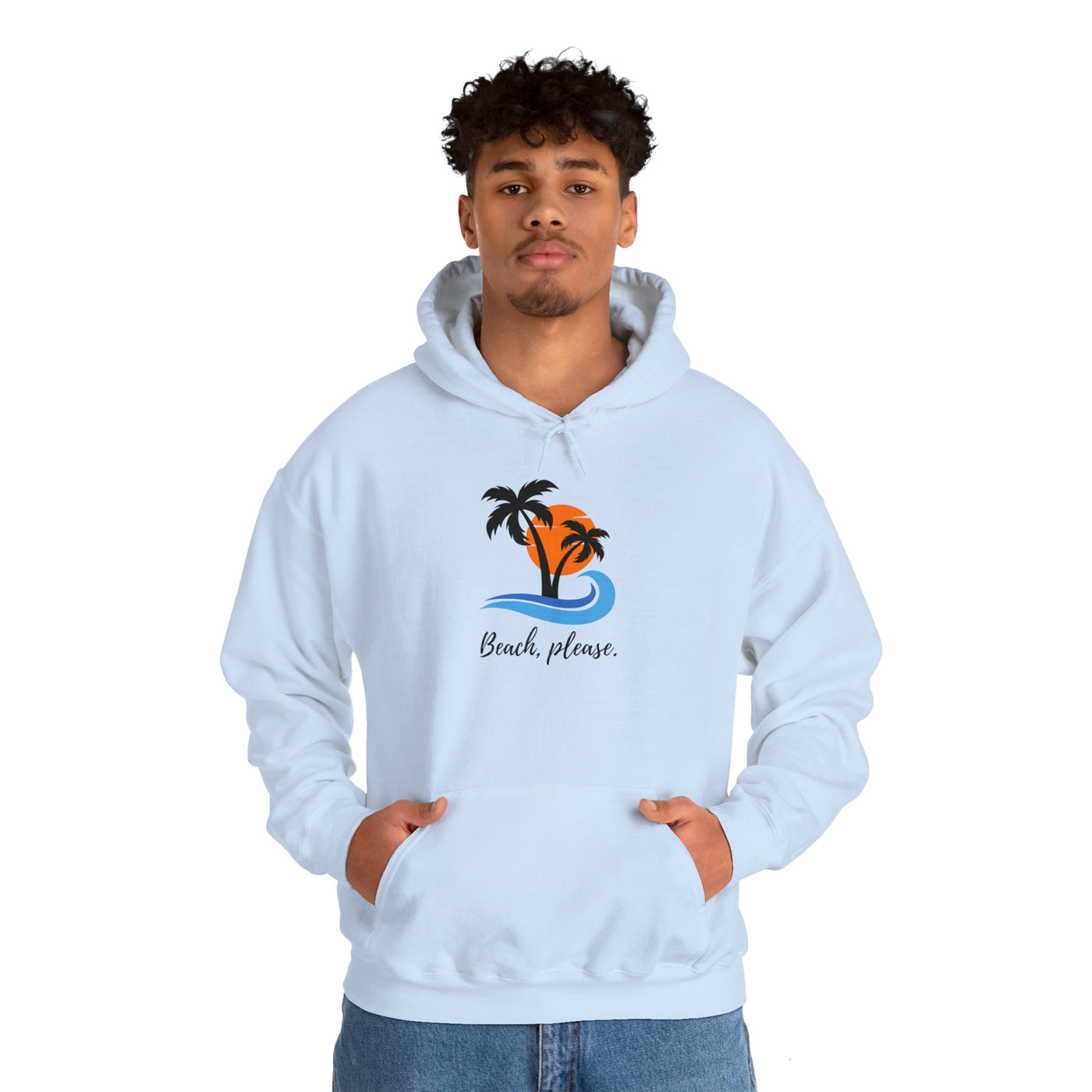 Beach, Please Unisex Hoodie