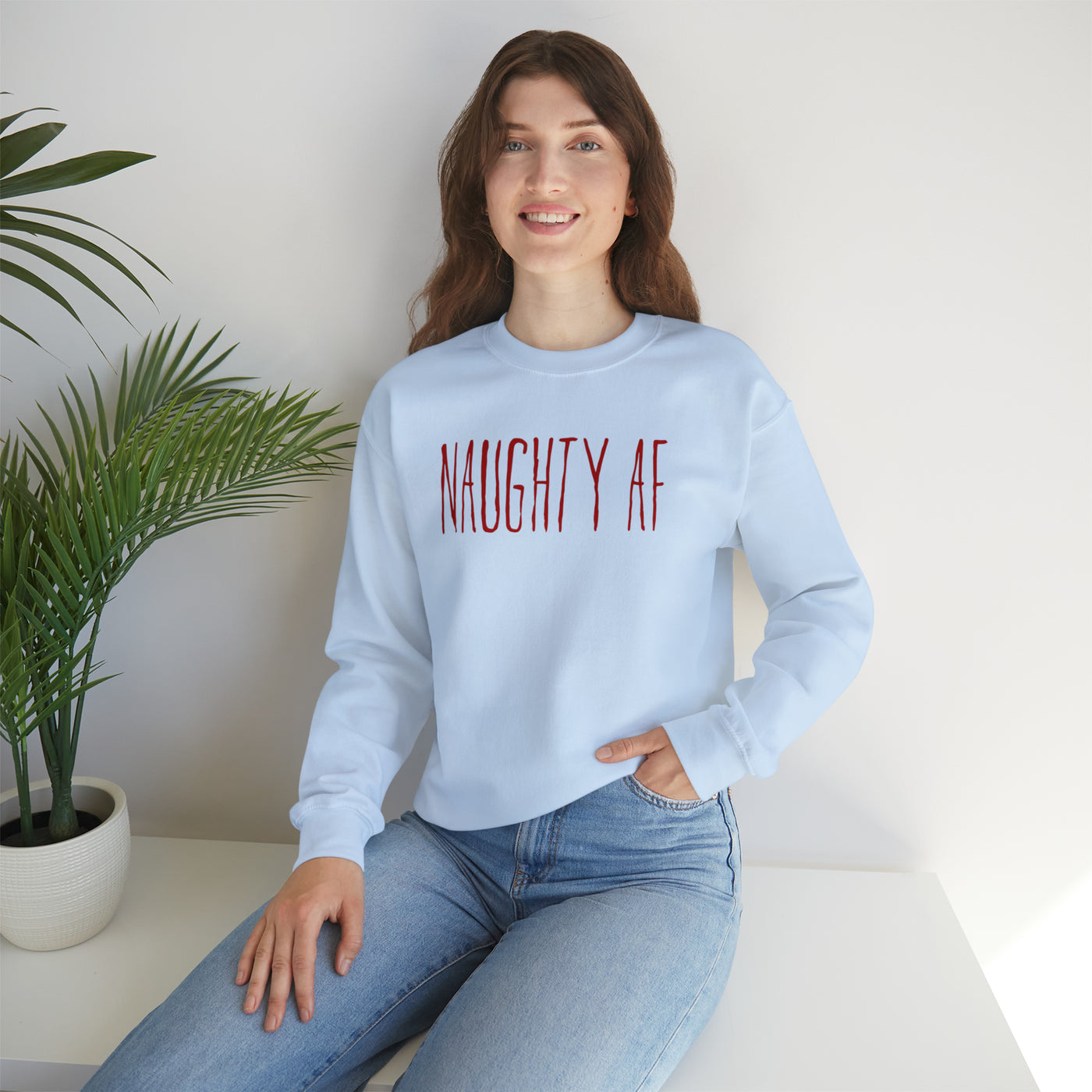 Naughty AF Crewneck Sweatshirt