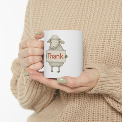 Thank Ewe 11oz Ceramic Mug