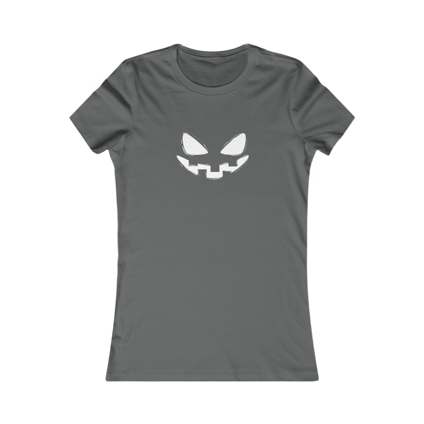 Scary Pumpkin Face Women's Favorite Tee