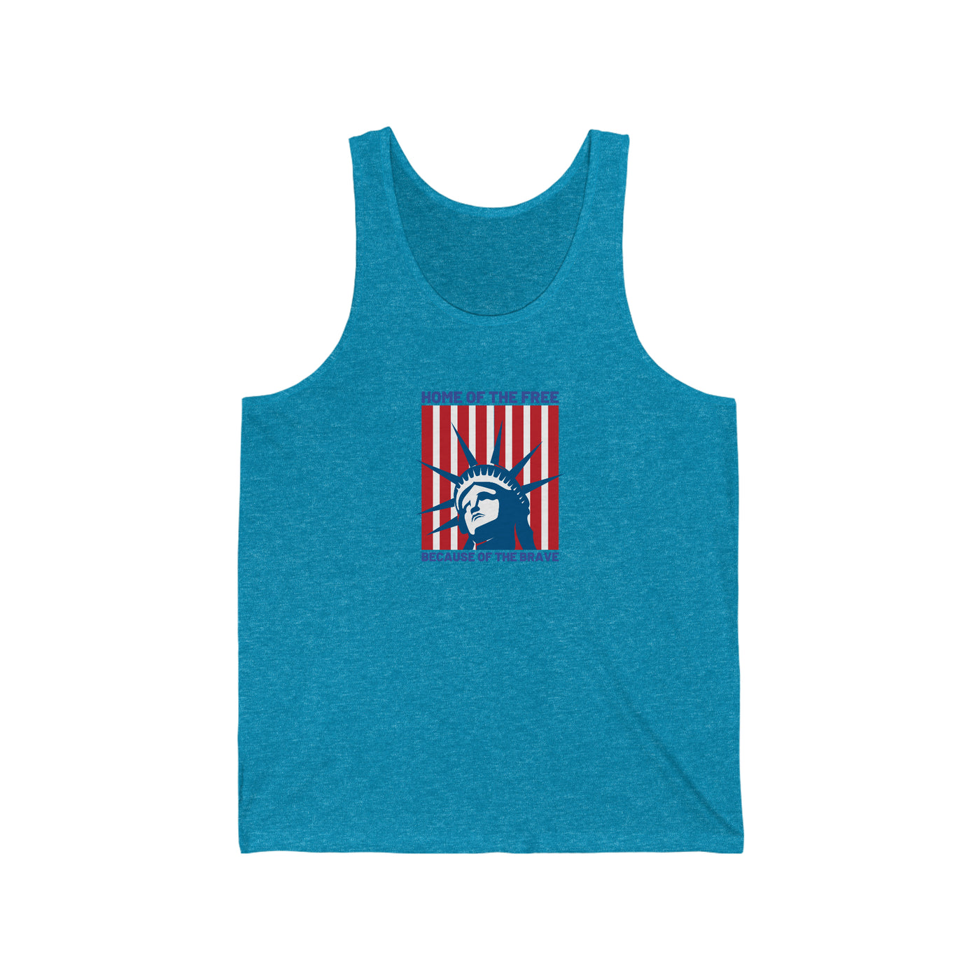 Home Of The Free Because Of The Brave Unisex Tank Top