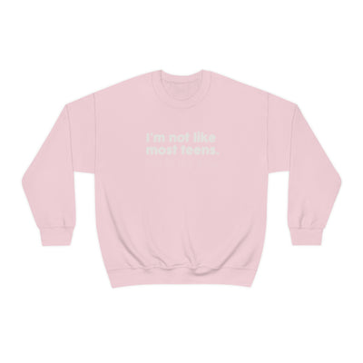 I'm Not Like Most Teens I'm In My 30s Crewneck Sweatshirt