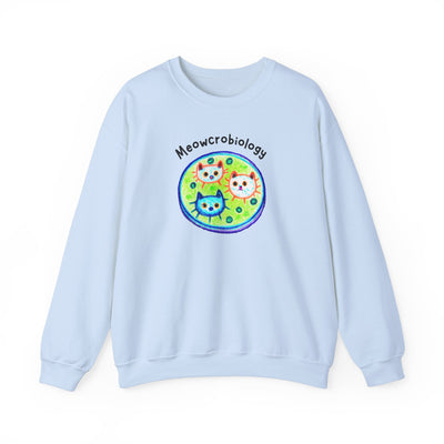 Meowcrobiology Sweatshirt - Unisex Heavy Blend Crewneck