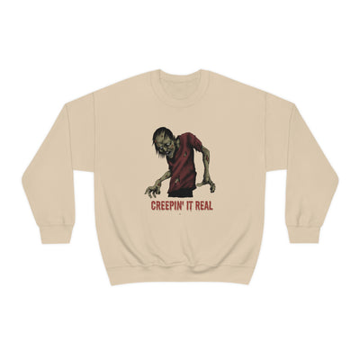 Creepin' It Real Crewneck Sweatshirt