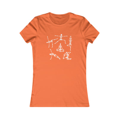 Skeleton Yoga Women's Favorite Tee