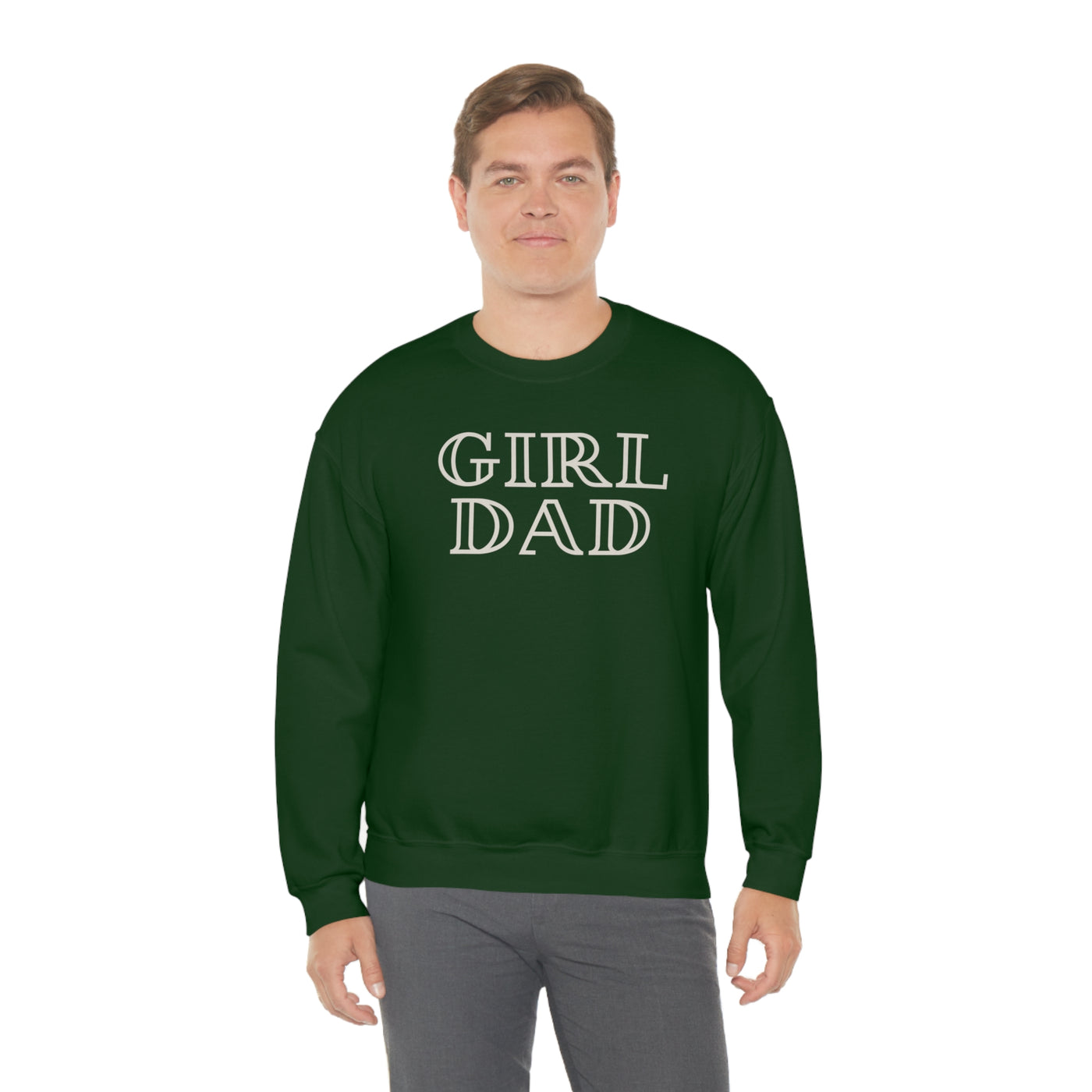 Girl Dad Crewneck Sweatshirt