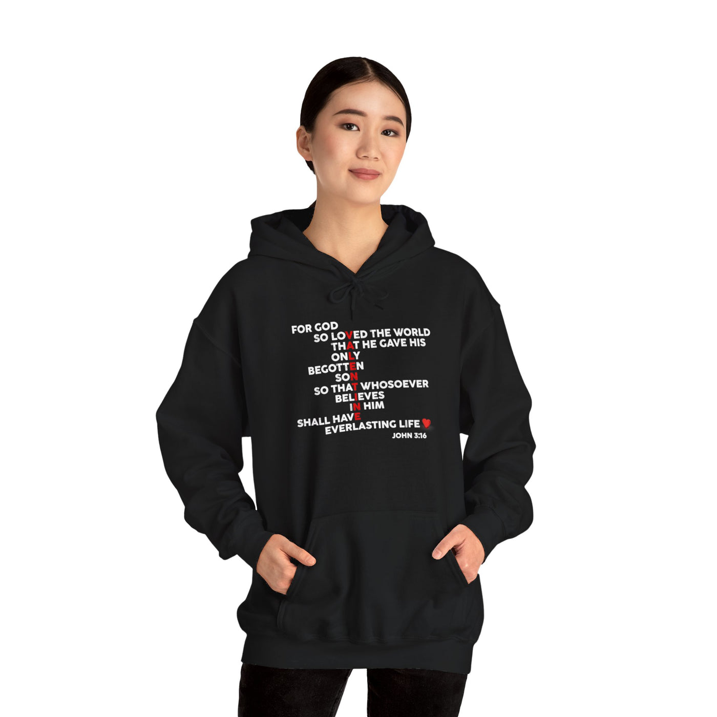 Copy of For God So Loved His Valentine Unisex Hoodie