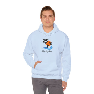 Beach, Please Unisex Hoodie