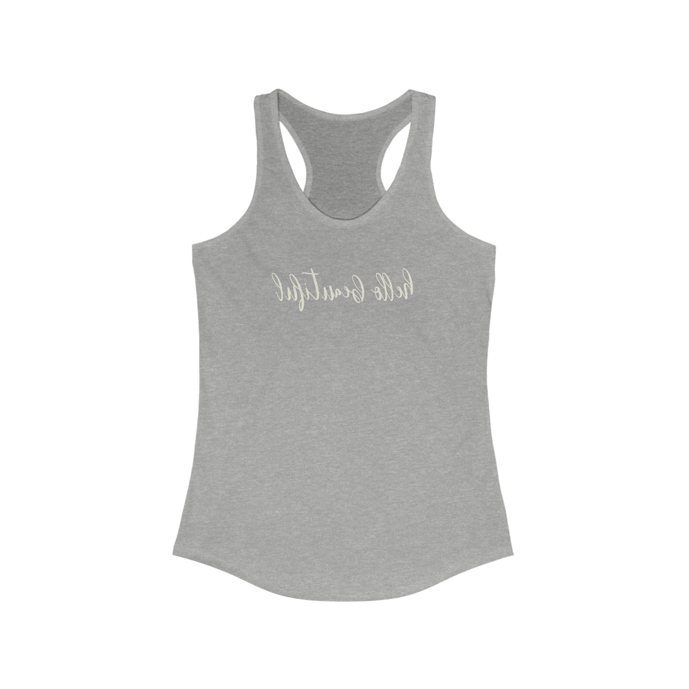 Hello Beautiful Women's Racerback Tank