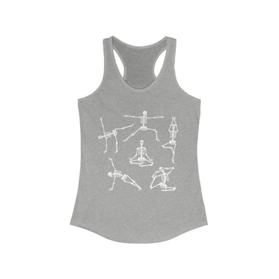 Skeleton Yoga Women's Racerback Tank