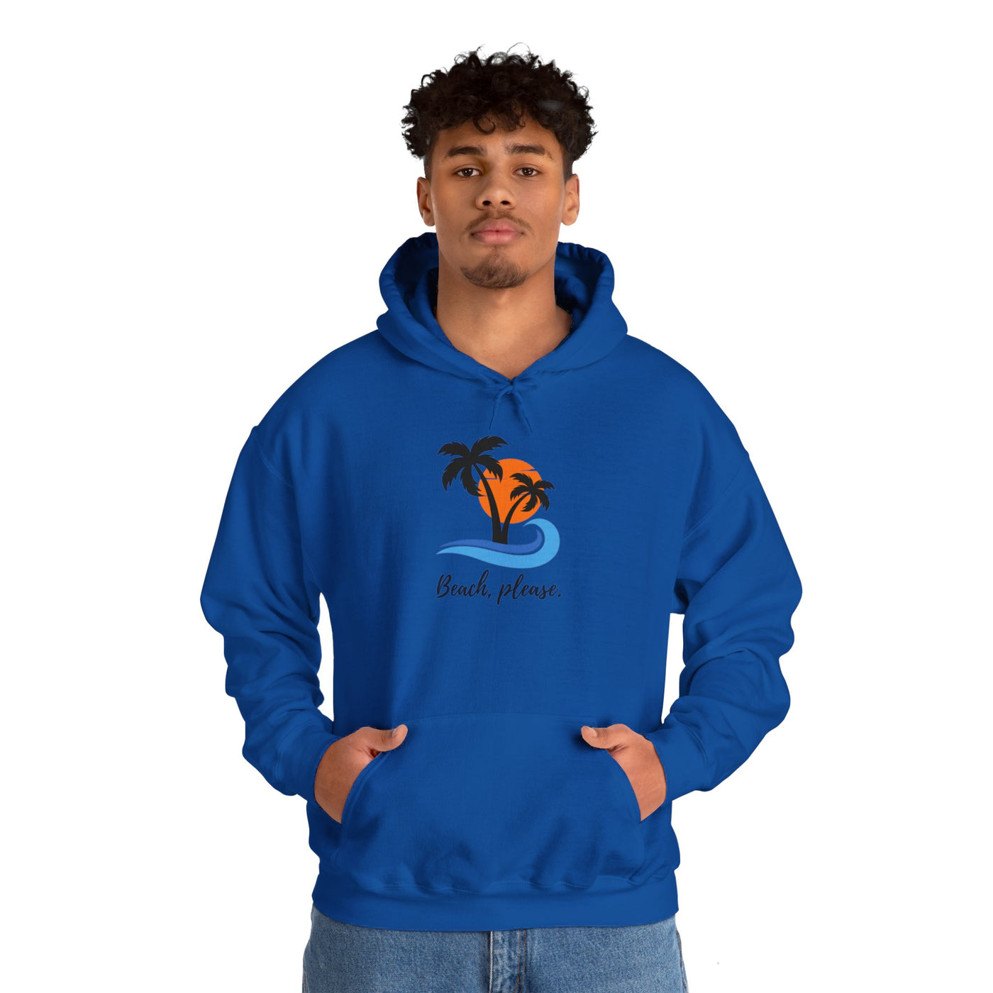 Beach, Please Unisex Hoodie