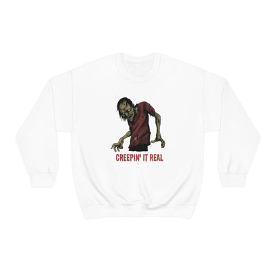 Creepin' It Real Crewneck Sweatshirt