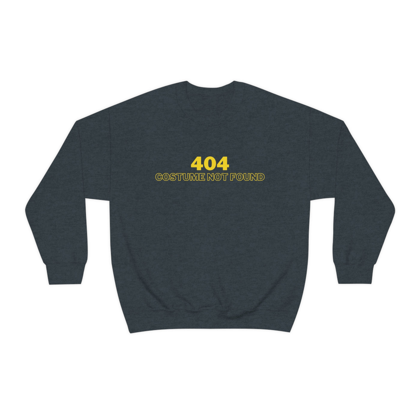 404 Costume Not Found Crewneck Sweatshirt