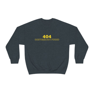 404 Costume Not Found Crewneck Sweatshirt