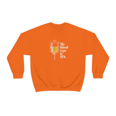 My Blood Type Is IPA Crewneck Sweatshirt