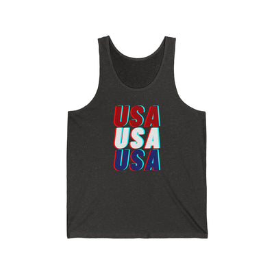 USA USA USA Unisex Tank Top