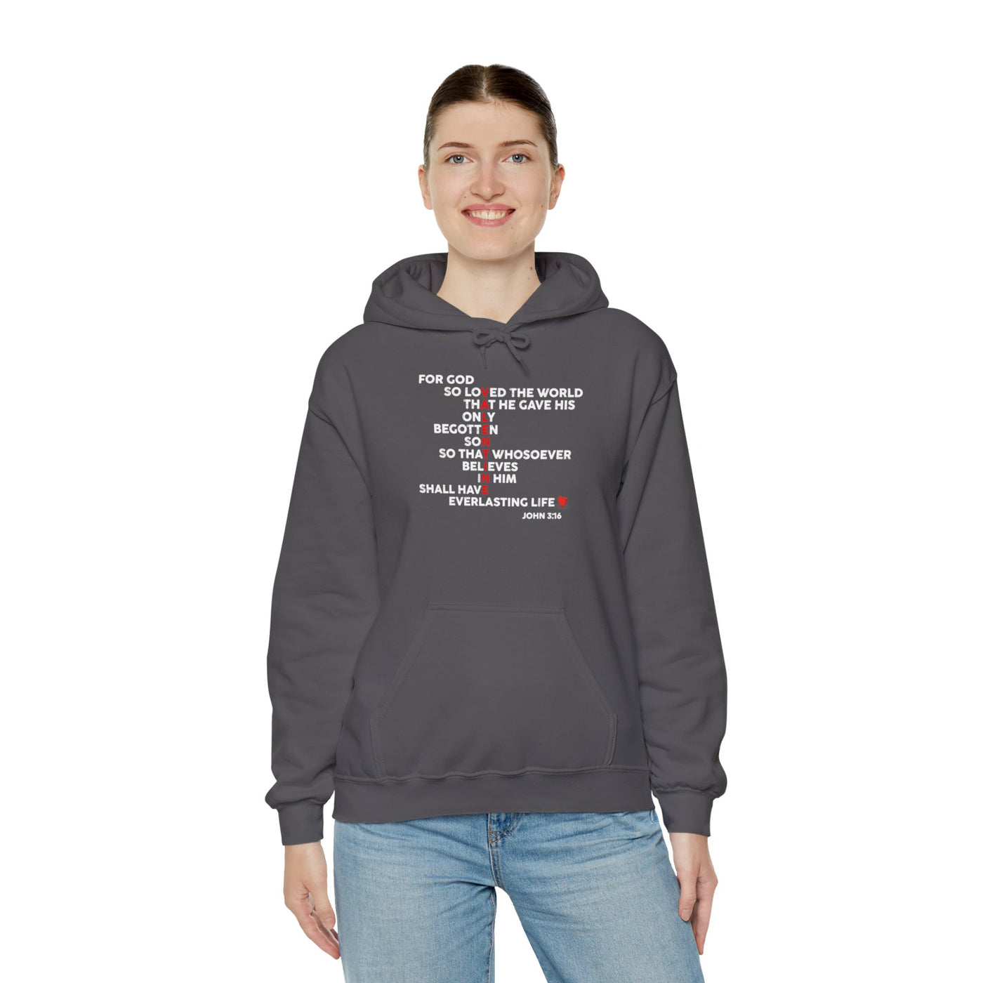 Copy of For God So Loved His Valentine Unisex Hoodie