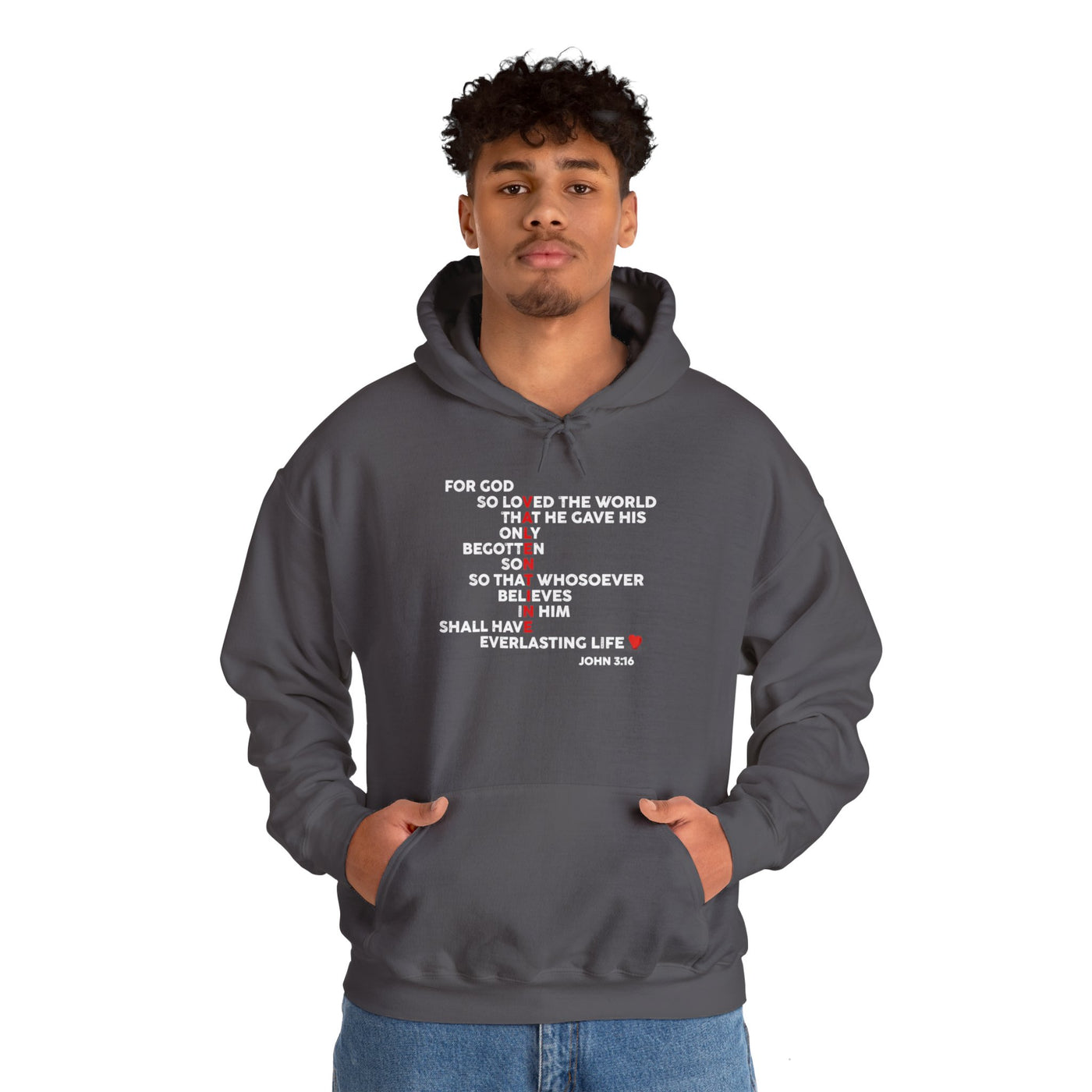 Copy of For God So Loved His Valentine Unisex Hoodie